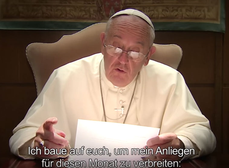 Gebetsmeinungen des Heiligen Vaters für Januar 2016