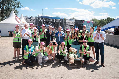Team der Festivalseelsorge / Erzdiözese Wien/ Stephan Schönlaub