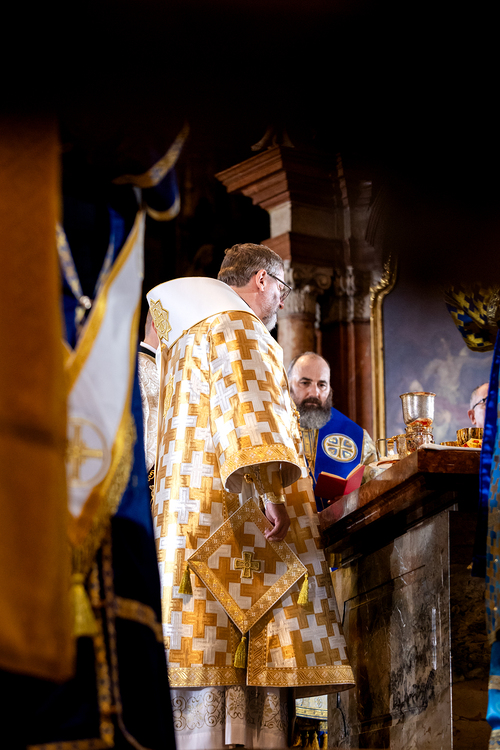 byzantinisches Pontifikalamt Stephansdom