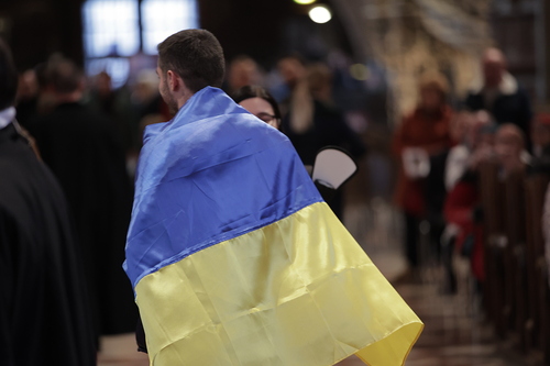 ökumenisches Ukraine-Friedensgebet / Stephan Schoenlaub